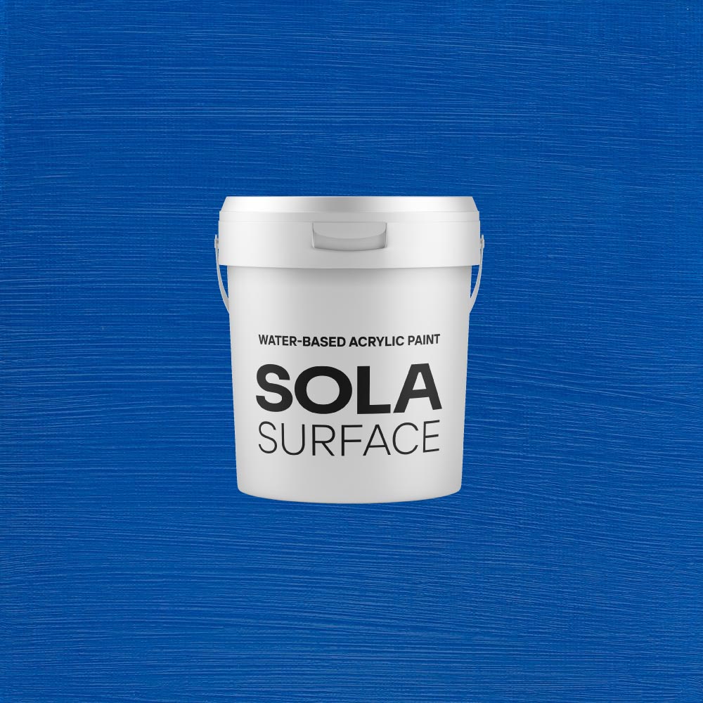 رنگ اکریلیک آبی نما سولا