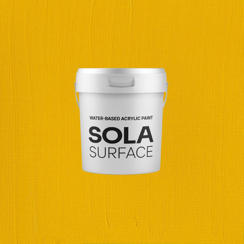 رنگ اکریلیک زرد نما سولا